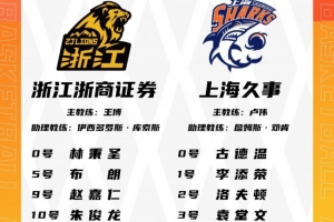 广厦vs上海_cba季后赛最新战况_中国篮球直播配图