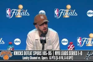 尼克斯vs对手_NBA篮球高清直播_沙梅特轮换动态配图