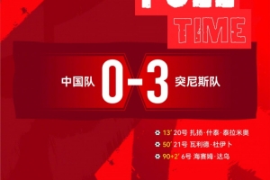 中国u19vs突尼斯u23_土伦杯战报_足球比赛结果配图