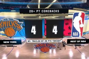 马刺vs尼克斯_NBA季后赛逆转经典_篮球比赛高清回放配图
