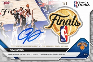尼克斯vs马刺_阿努诺比绝杀球星卡发布_NBA最新动态配图
