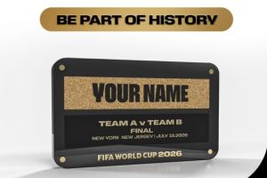 159美元!FIFA推出新收费项目:名字印在世界杯决赛地毯+还可收藏配图