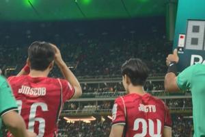 中超唯一独苗!浙江外援朴镇燮替补登场,亮相世界杯!配图