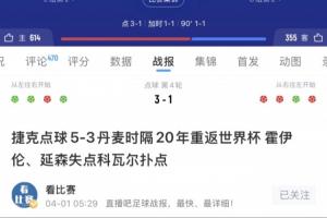 专业踢点球！捷克本届通过附加赛晋级，连续点球淘汰爱尔兰、丹麦配图