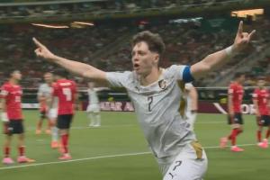捷克1-0领先韩国!克雷伊奇头球打破僵局配图