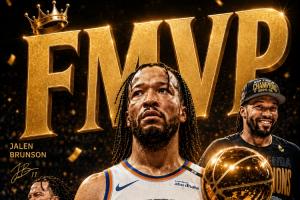 丰收赛季!布伦森单季拿下3个MVP:NBA杯MVP 东决MVP 总决赛MVP配图